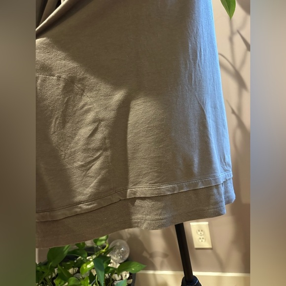 J.Jill Pure Harmony M Sweatshirt With Pockets Mushroom Green - Picture 8 of 8